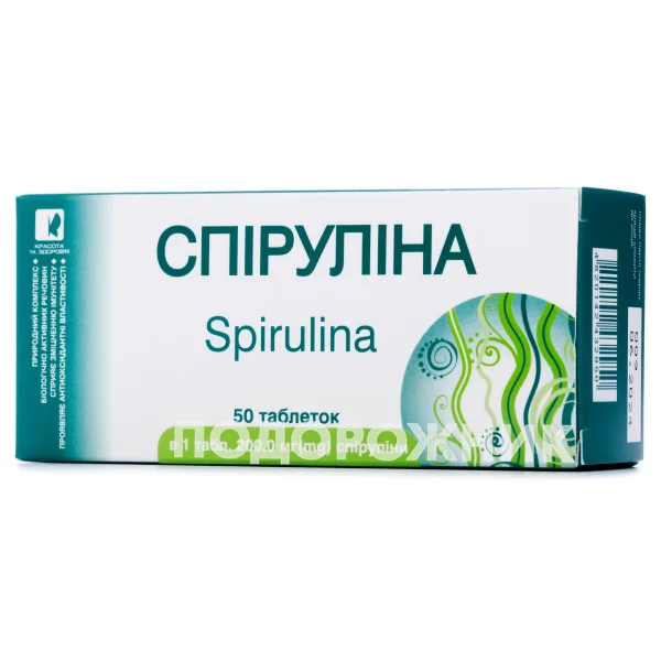 Спирулина Энджи таблетки по 0,5 г, 50 шт.