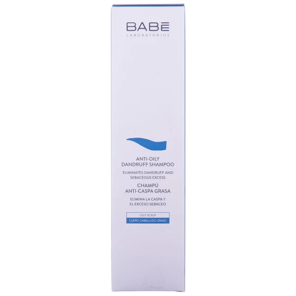Шампунь для волос Babe Laboratorios (Бабе Лабораториос) против перхоти для жирной кожи головы, 250 мл