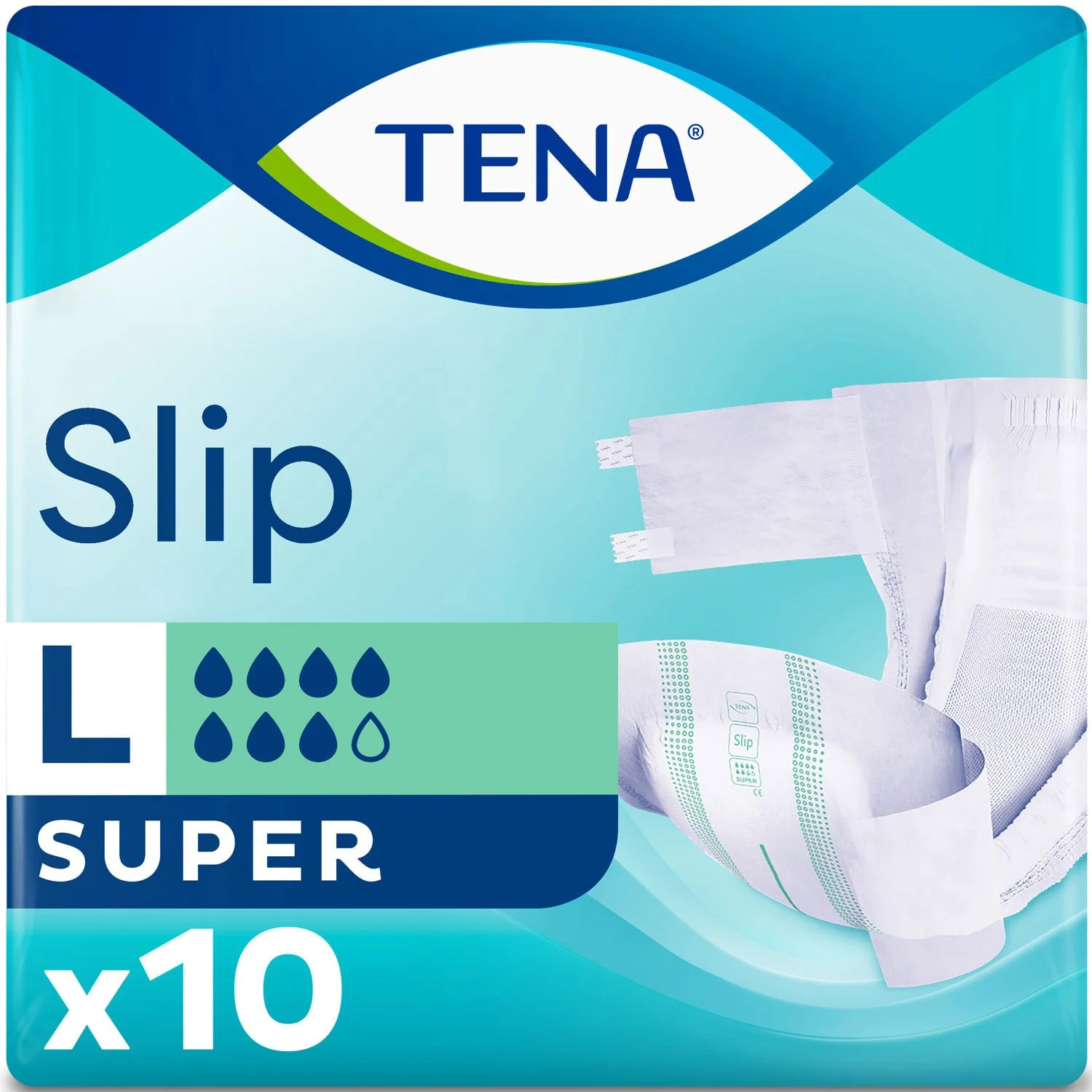 Підгузки для дорослих Тена Сліп Супер Лардж (Tena Slip Super Large), 10 шт.