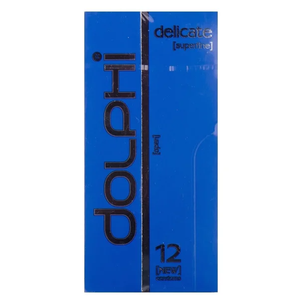 Презервативы Долфи Люкс Деликате (Dolphi Lux Delicate), 12 шт.