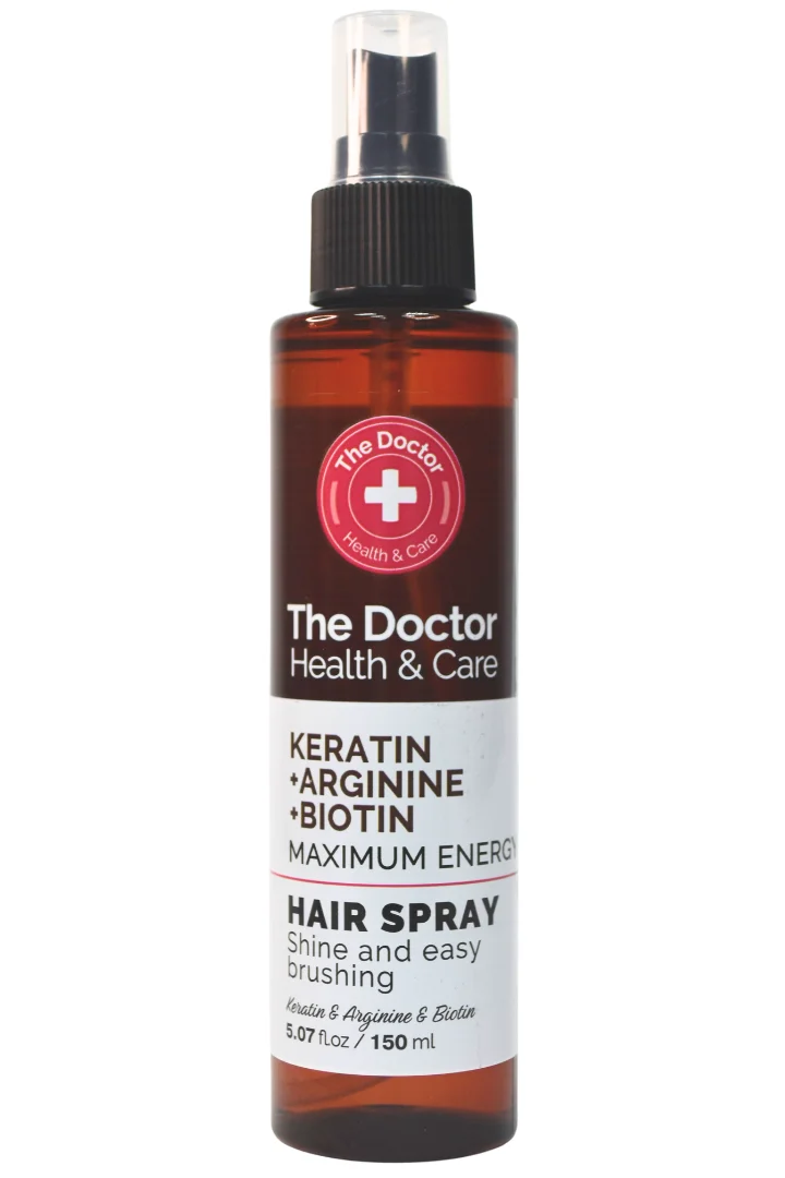 Спрей для волосся The Doctor Health & Care (Зе Доктор Хелс Кеа) Keratin + Arginine + Biotin Максимум енергії, 150 мл