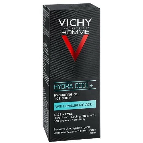 Гель для лица и контура глаз Vichy (Виши) Hydra Cool+ (Гидра Кул+) увлажняющий с охлаждающим эффектом, 50 мл