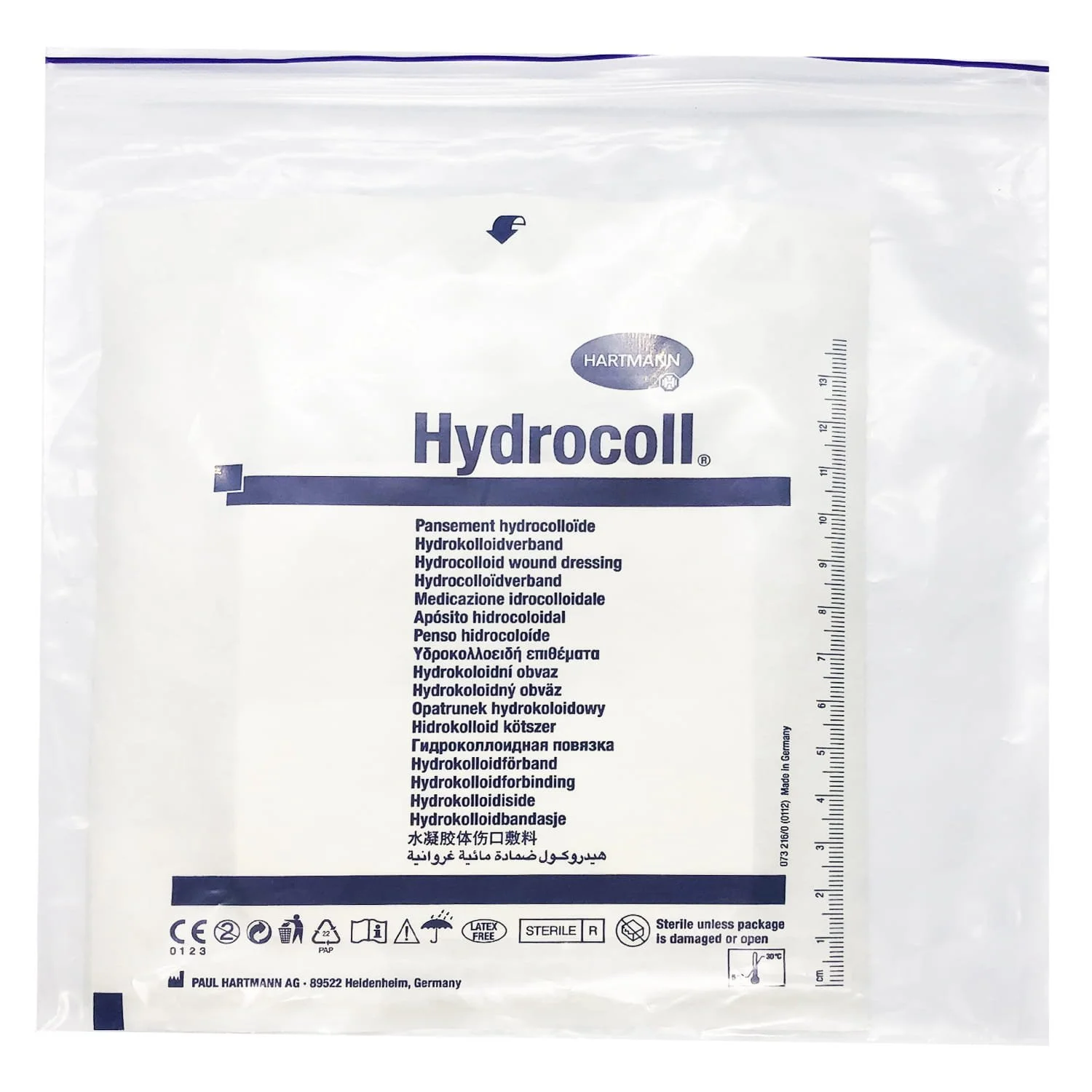 Повязка стерильная Hydrocoll (Гидрокол) гидроколлоидная размер 10 х 10 см, 1 шт.