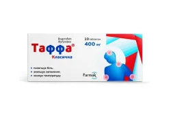 Таффа класична таблетки по 400 мг, 10 шт.