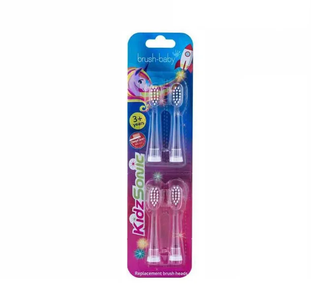Змінні насадки для щітки Brush-Baby (Браш Бебі) КідсСонік, 4 шт.
