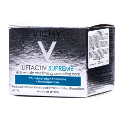 Засіб для сухої шкіри обличчя Vichy (Віши) Liftactiv Supreme для відновлення пружності шкіри, 50 мл