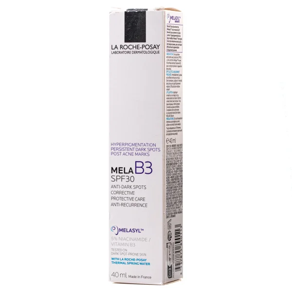Крем для лица La Roche-Posay (Ля Рош-Позе) Mela B3 против гиперпигментации SPF30, 40 мл