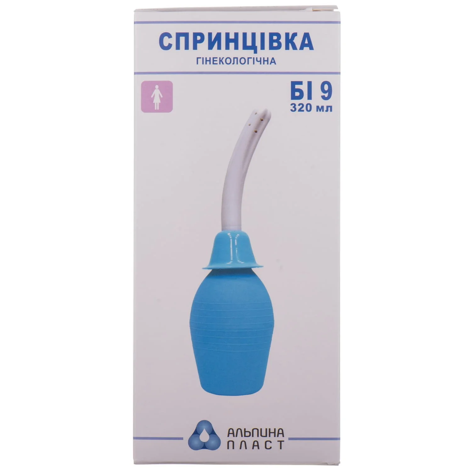 Спринцівка БИ-9 (320мл) гінекологічна, 1 шт.