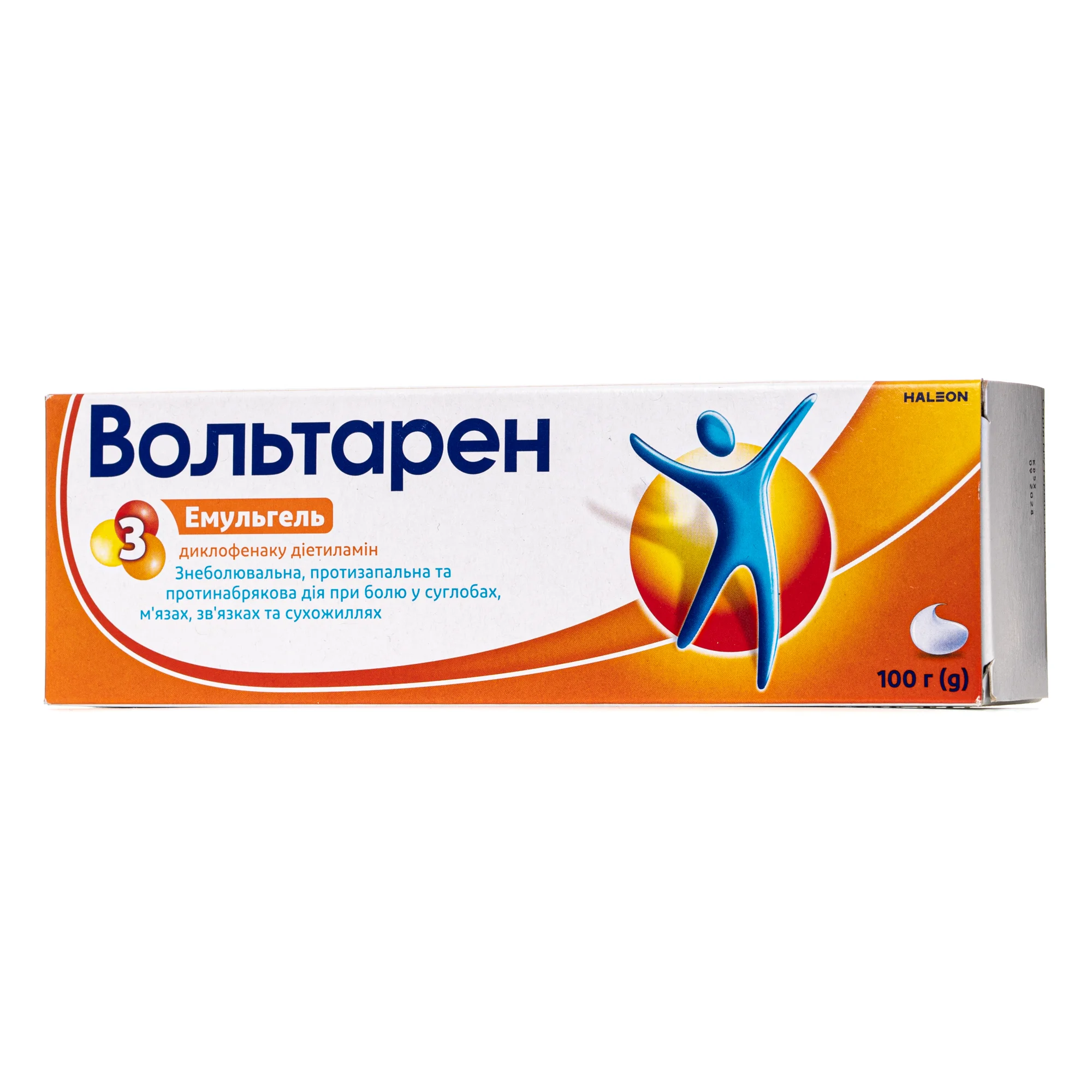 Вольтарен Емульгель для зовнішнього застосування 1%, 100 г