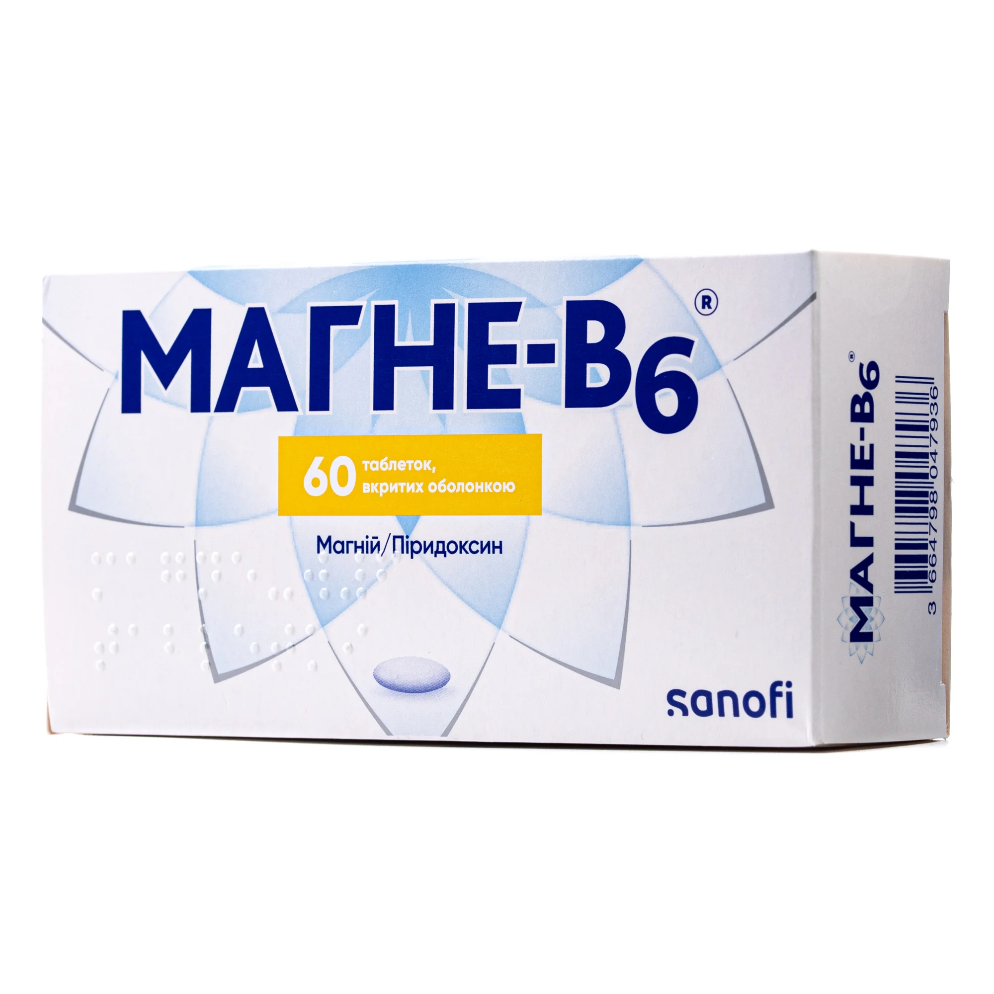 Таблетки Магне В6, 60 шт.