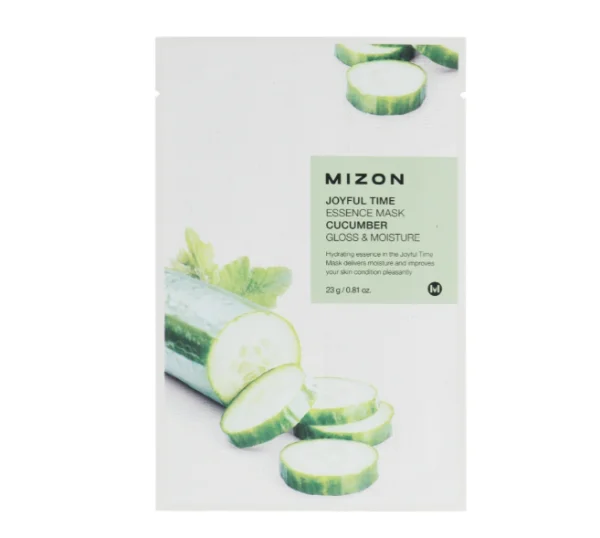 Маска для лица Mizon (Мизон) Joyful Time Essence тканевая с экстрактом огурца, 23 мл