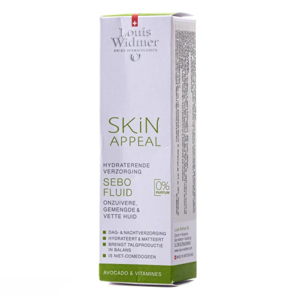 Крем флюїд для обличчя Louis Widmer (Луіс Відмер) Skin Appeal Sebo, 30 мл