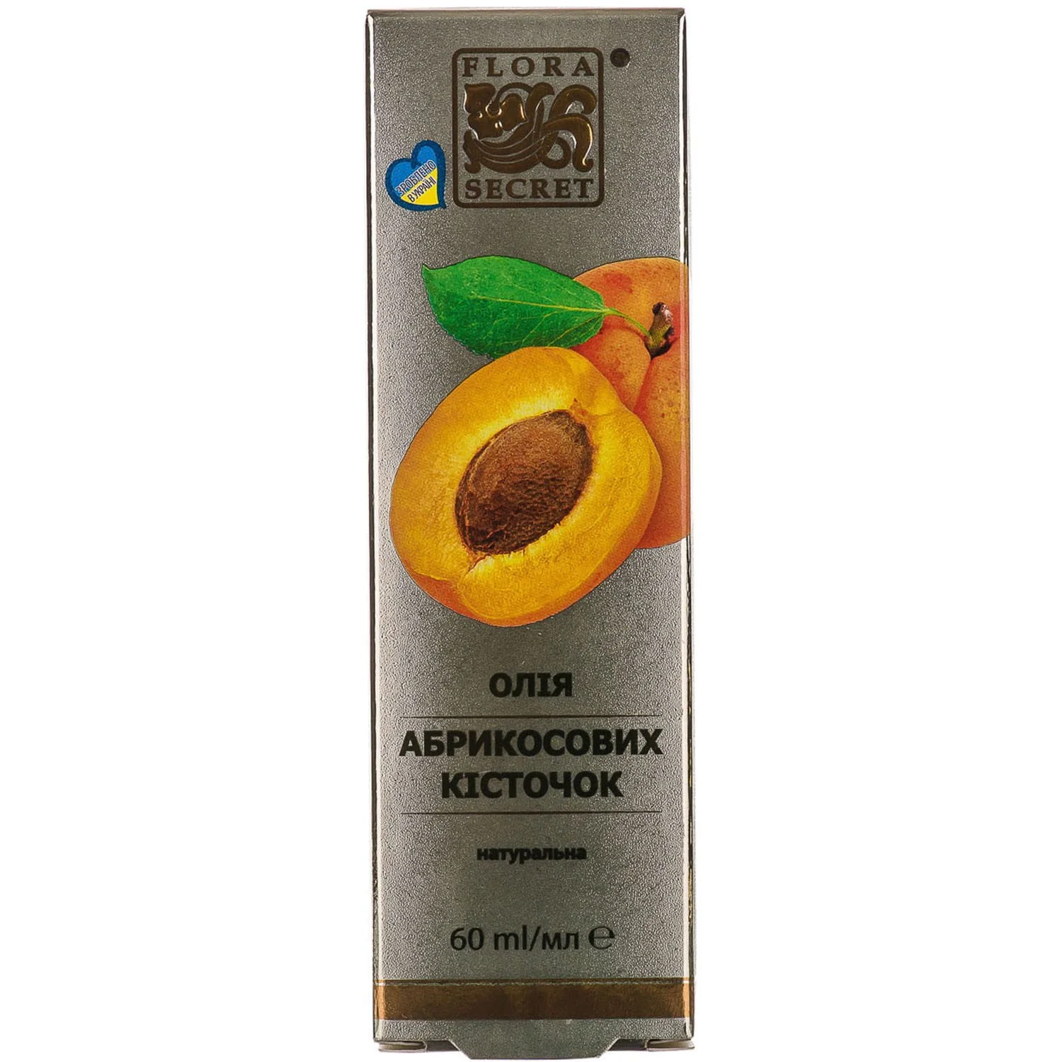 Рослинна олія Flora Secret (Флора Сикрет) Абрикосових кісточок, 60 мл