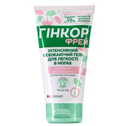 Гинкор Фрей интенсивный освежающий гель для ног, 150 мл