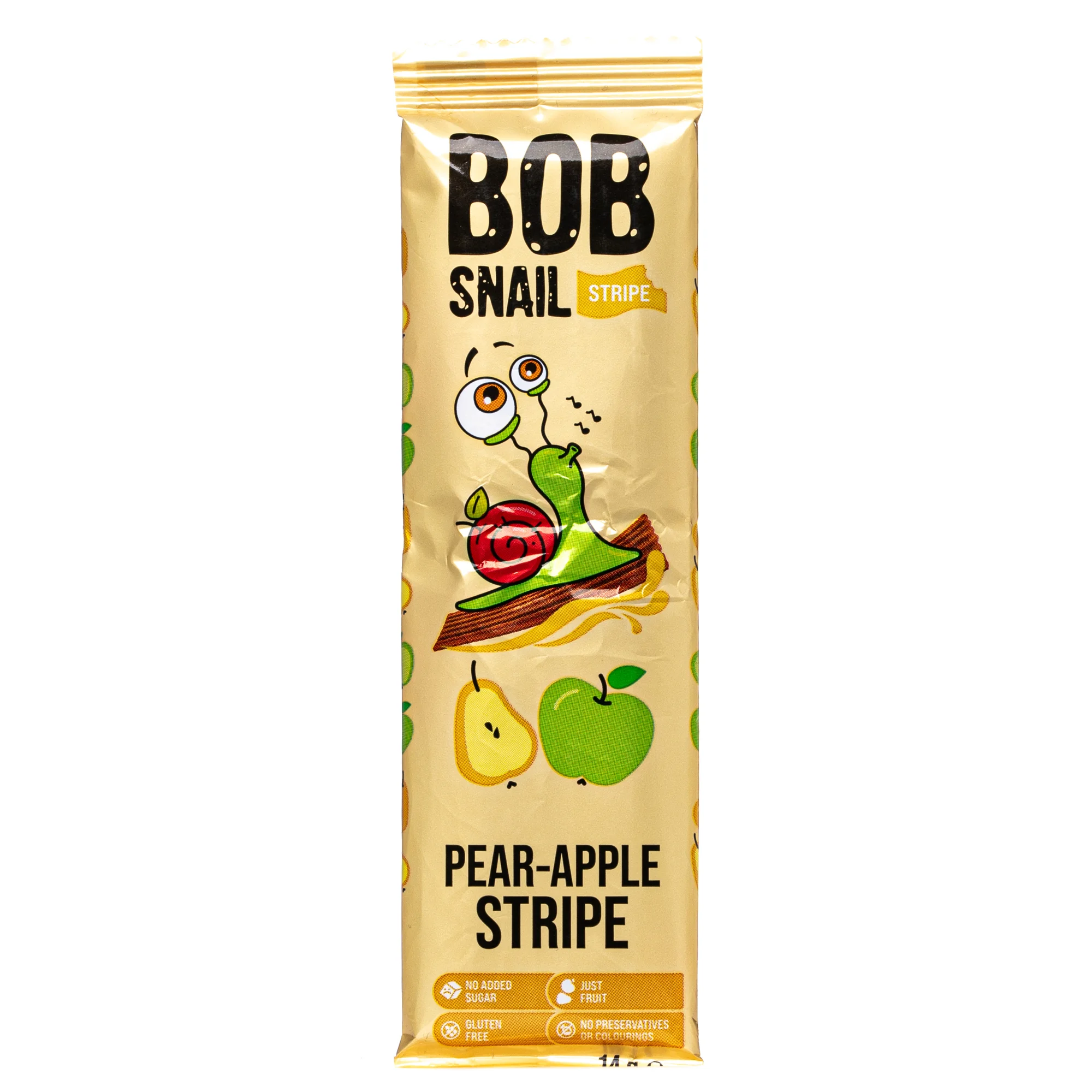 Страйп Равлик Боб (Bob Snail) яблучно-грушевий, 14 г