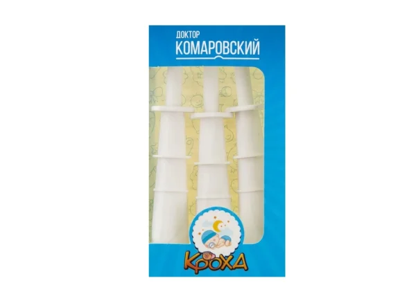 Набір ректальних газовідвідних трубочок Кроха, 3 шт.