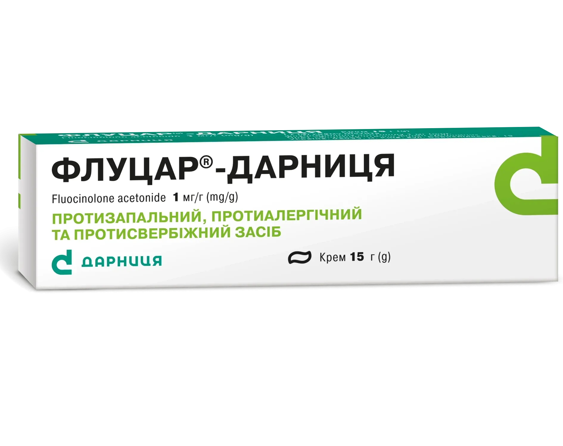 Флуцар-Дарниця крем 1 мг/г, 15 г