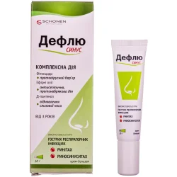 Дефлю Синус крем с аппликатором, 10 г