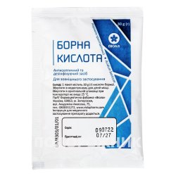 Аналоги препарату Борна кислота розчин 3%, 20 мл - Вішфа - Житомирська ...