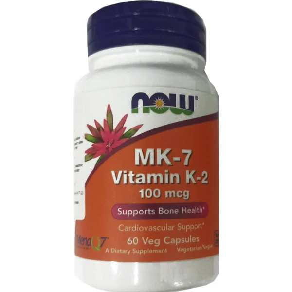 Нав (Now) Нав Витамин К-2 (Vitamin K-2) капсулы по 100 мкг, 60 шт.