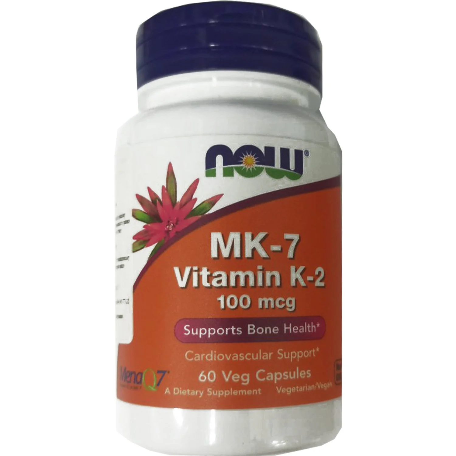 Нав (Now) Нав Вітамін К-2 (Vitamin K-2) капсули по 100 мкг, 60 шт.