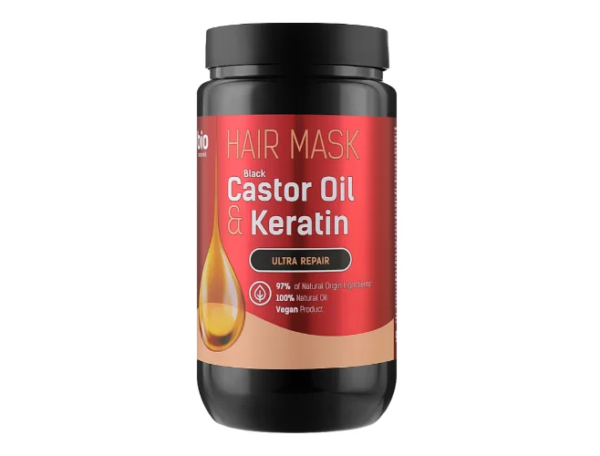 Маска для волосся Bio Naturell (Біо Натурель) Castor Oil & Keratin, 946 мл