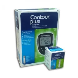 Тест-полоски CONTOUR PLUS (Контур Плюс) 25 шт. + Глюкометр 1 шт.