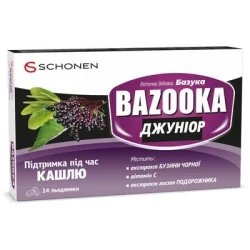 Базука Джуніор льодяники №24