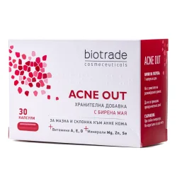 Харчова добавка Біотрейд (Biotrade) Акне Аут капсули, 30 шт.