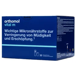 Ортомол Витал М (Orthomol Vital M) для мужчин, питьевой, курс на 30 дней