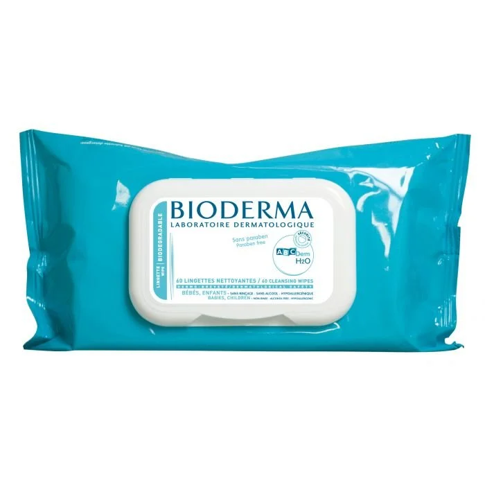 Серветки Біодерма (Bioderma) АВСДерм, 60 шт.