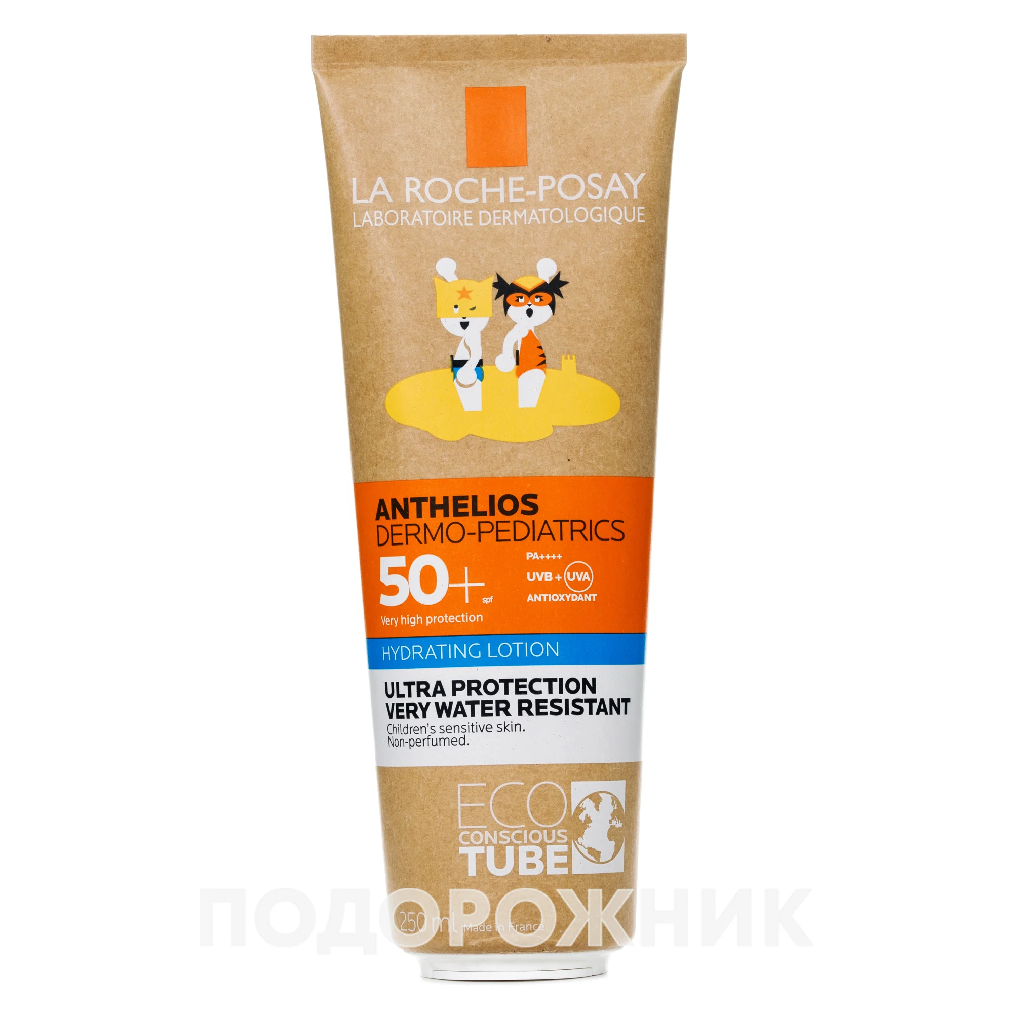 Молочко сонцезахисне La Roche-Posay (Ля Рош-Позе) Anthelios Dermo-Pediatrics для чутливої шкіри, SPF50 +, 250 мл