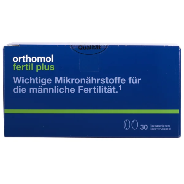 Ортомол Фертил Плюс витамины для мужчин в период планирования беременности на 30 дней