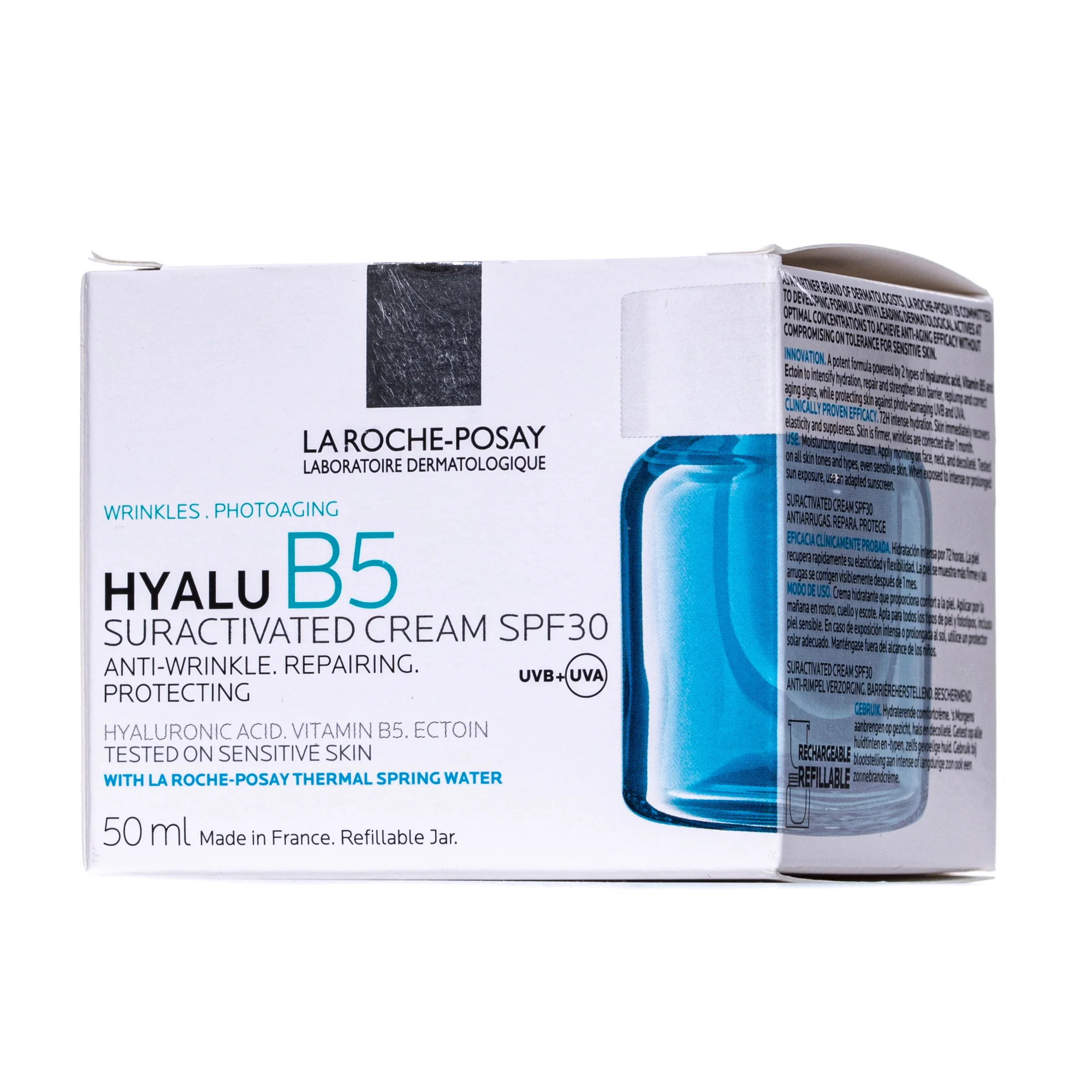 Крем для обличчя La Roche-Posay (Ля Рош Позе) Hyalu B5 проти зморшок та для відновлення пружності чутливої шкіри SPF30, 50 мл