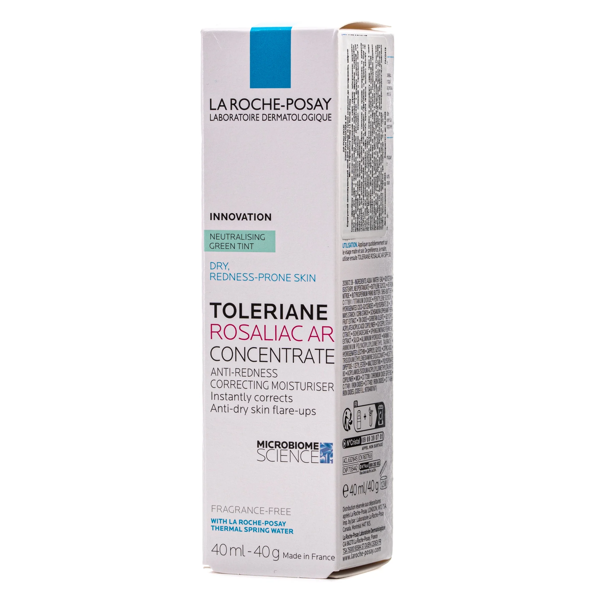 Корегуючий засіб La Roche-Posay (Ля Рош-Позе) Rosaliac AR для догляду за сухою схильною до почеронінь шкірою, 40 мл