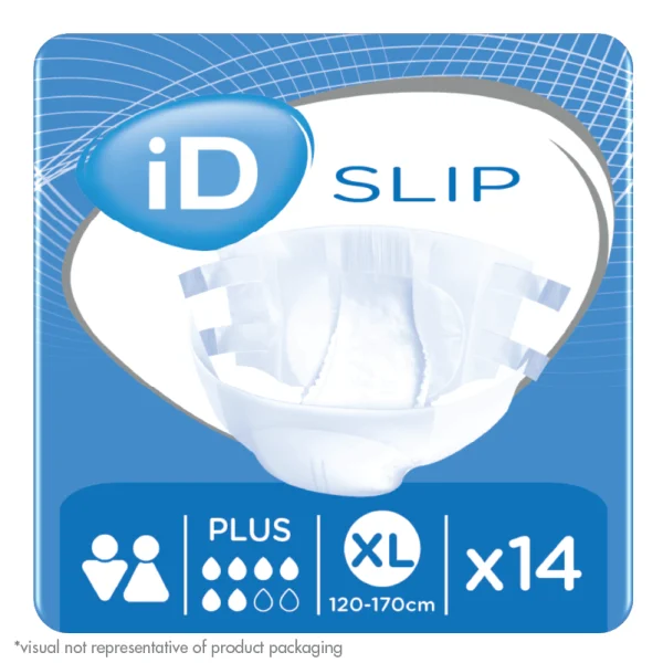 Подгузники для взрослых ID Slip plus (Айди Слип плюс), размер XL, 14 шт.