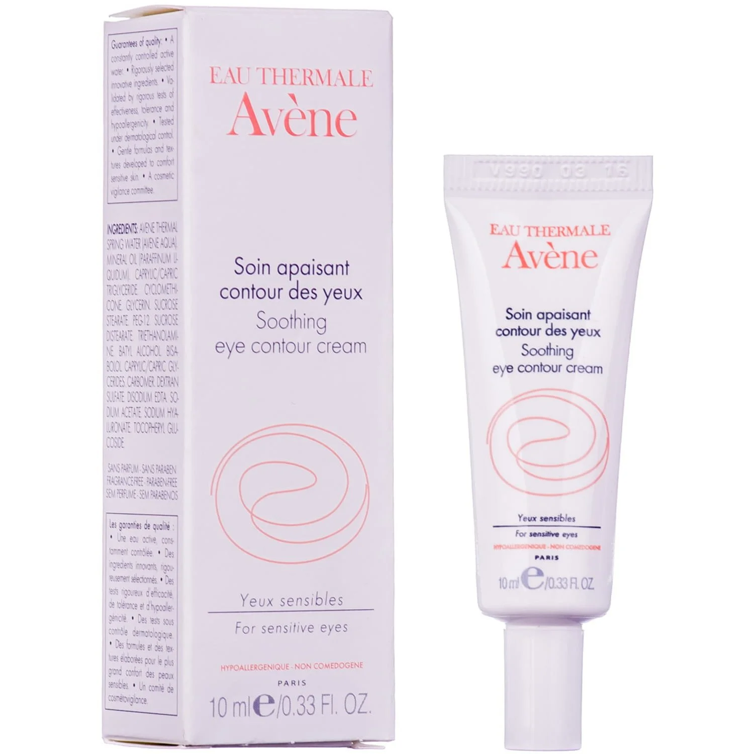 Крем для шкіри навколо очей Авен (Avene) заспокійливий, 10 мл