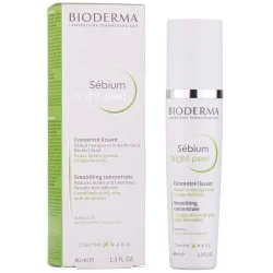 Концентрат для обличчя Біодерма (Bioderma) Себіом Найт Піл, 40 мл