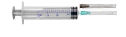 Шприц Блейд (Blade) 20 мл 3-ох компонентний, дві голки (G21*38mm, G23*32mm), 1 шт.