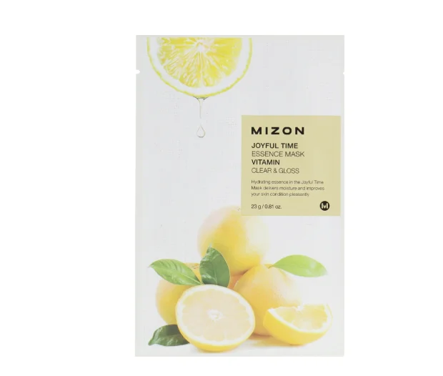 Тканинна маска для обличчя Mizon (Мізон) Joyful Time Essence з вітамінами, 23 мл