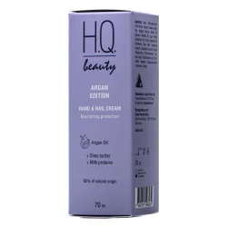 Крем для рук та нігтів H.Q. (Аш Кью) Beauty Argan Edition живлення та захист, 70 мл