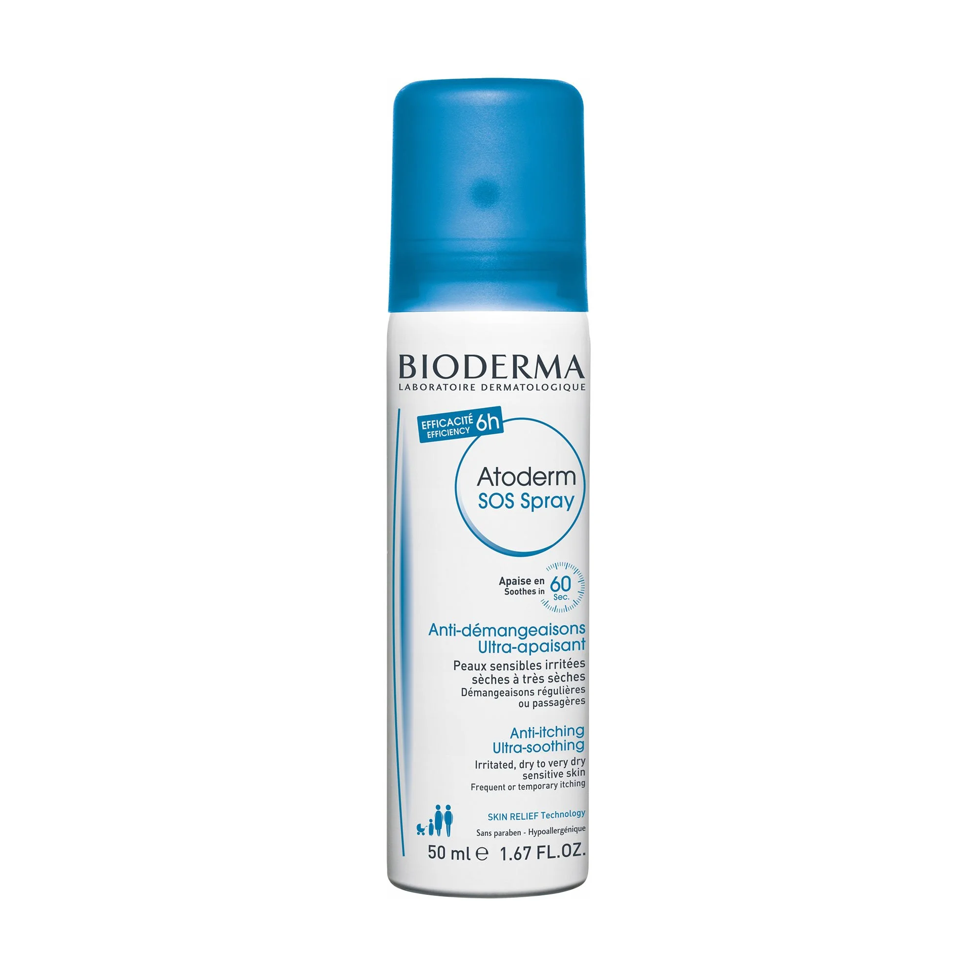 Спрей для тіла Bioderma (Біодерма) Atoderm SOS, 50 мл