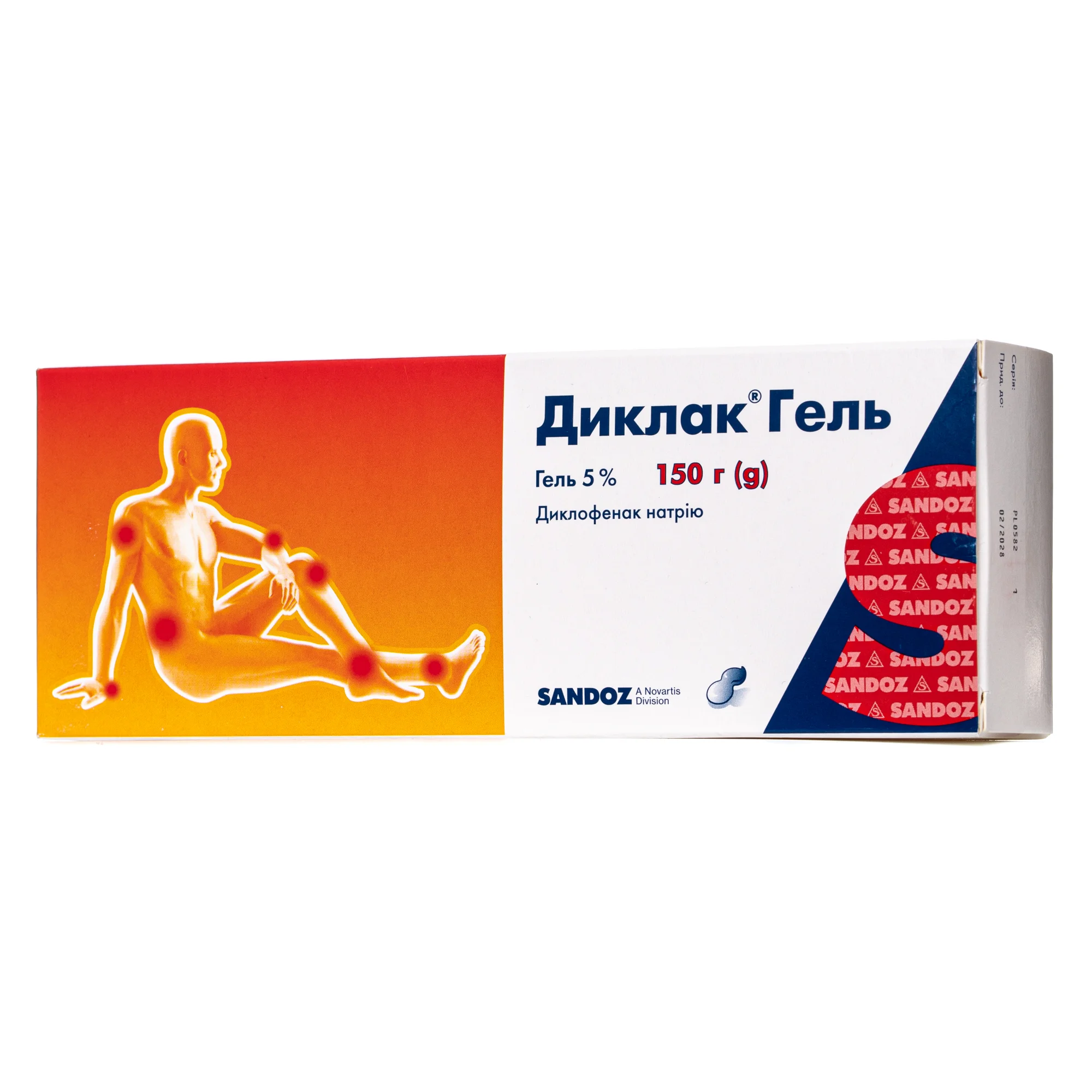 Диклак гель 5%, 150 г