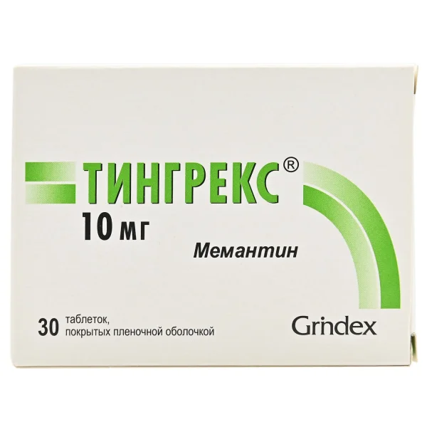 Тингрекс таблетки по 10 мг, 60 шт.
