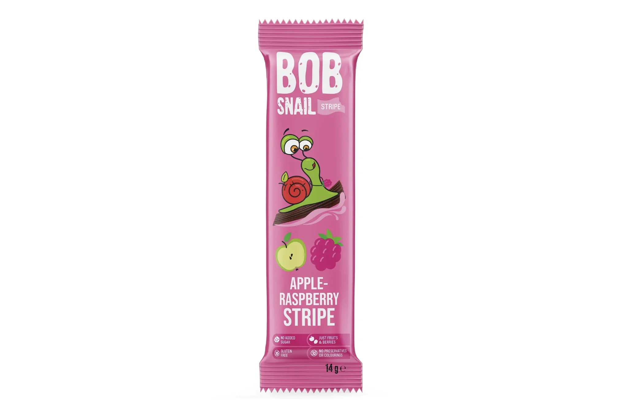 Страйп Bob Snail (Равлик Боб) яблучно-малиновий, 14 г