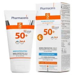 Сонцезахисний дитячий крем Pharmaceris (Фармацеріс) Sun Body Protect для обличчя та тіла SPF50+, 125 мл