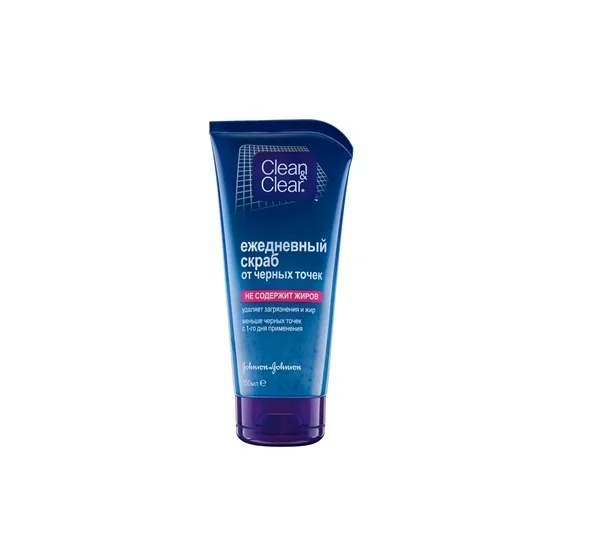 Скраб Clean & Clear від чорних цяток, 150 мл