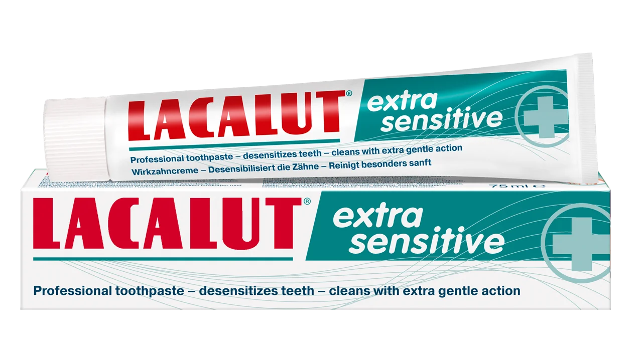 Зубна паста Lacalut (Лакалут) Extra Sensitive, 50 г