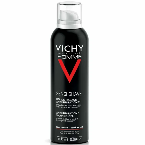 Гель-крем для бритья Vichy (Виши) Homme (Ом) для чувствительной кожи, 150 мл