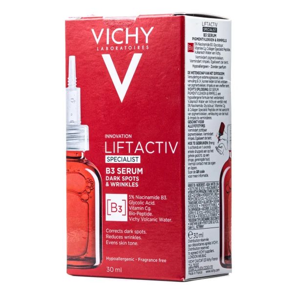Сироватка для обличчя Vichy (Віши) Liftactiv Specialist B3 проти зморшок та пігментних плям, 30 мл